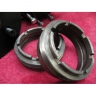Lancia Flavia rear wheel hub, stuts, nut rings & lock rings